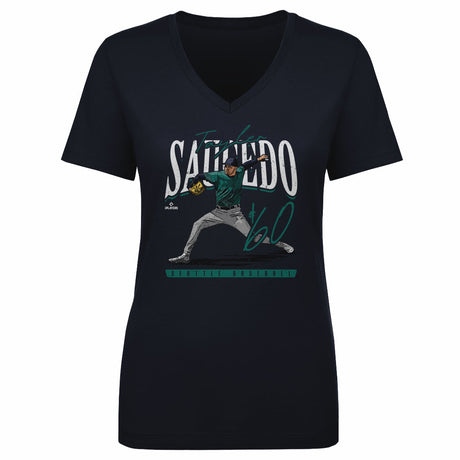 Tayler Saucedo Women's V-Neck T-Shirt | 500 LEVEL