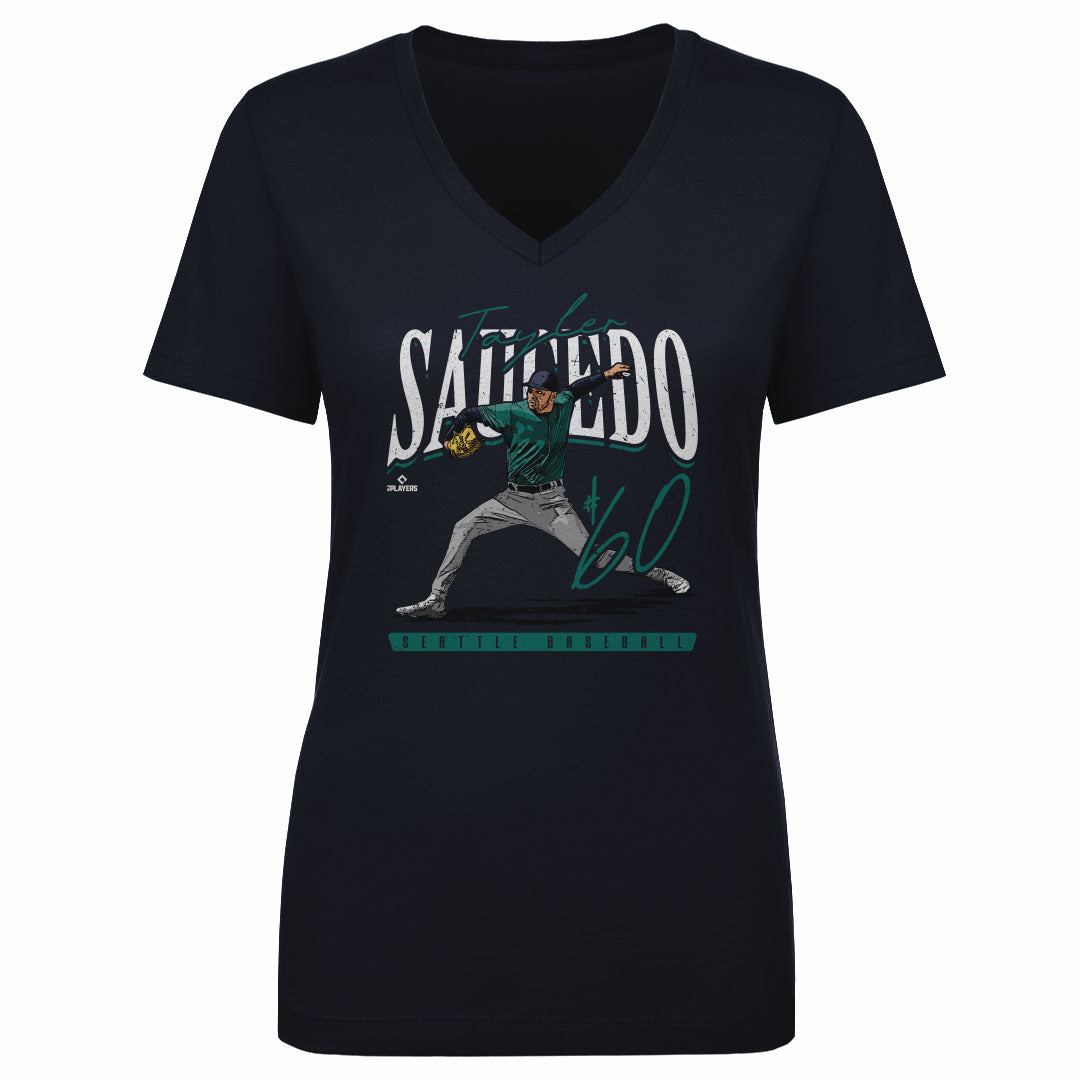 Tayler Saucedo Women&#39;s V-Neck T-Shirt | 500 LEVEL