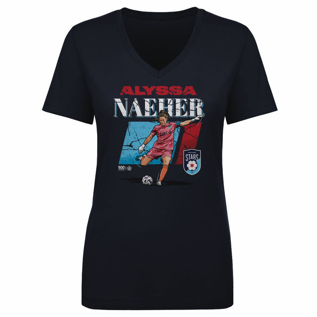 Alyssa Naeher Women's V-Neck T-Shirt | 500 LEVEL