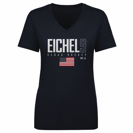 Jack Eichel Women's V-Neck T-Shirt | 500 LEVEL