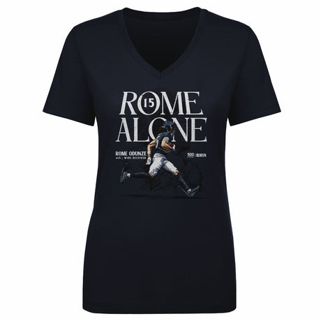 Rome Odunze Women's V-Neck T-Shirt | 500 LEVEL