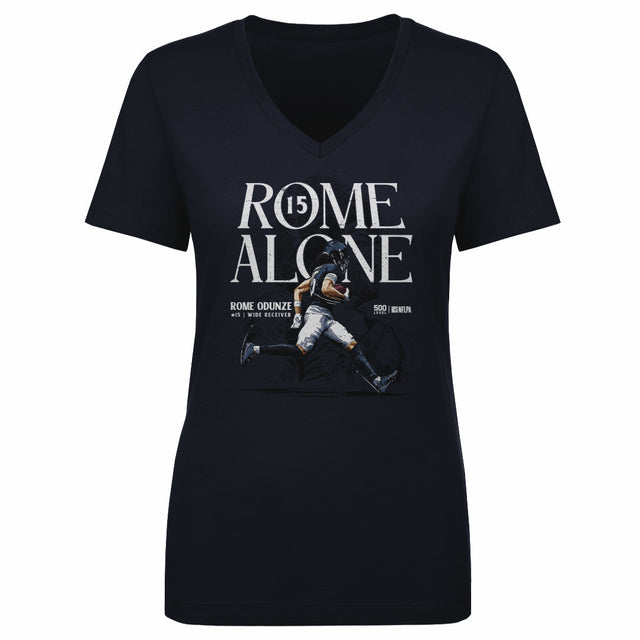 Rome Odunze Women's V-Neck T-Shirt | 500 LEVEL