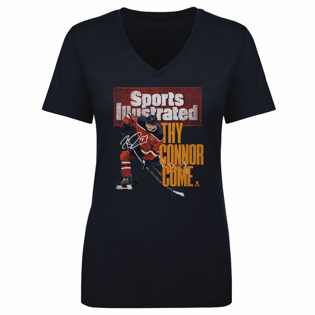 Connor McDavid Women's V-Neck T-Shirt | 500 LEVEL