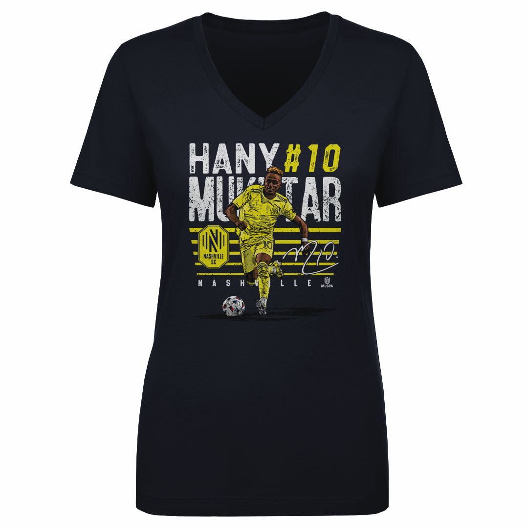 Hany Mukhtar Women's V-Neck T-Shirt | 500 LEVEL