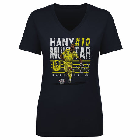 Hany Mukhtar Women's V-Neck T-Shirt | 500 LEVEL