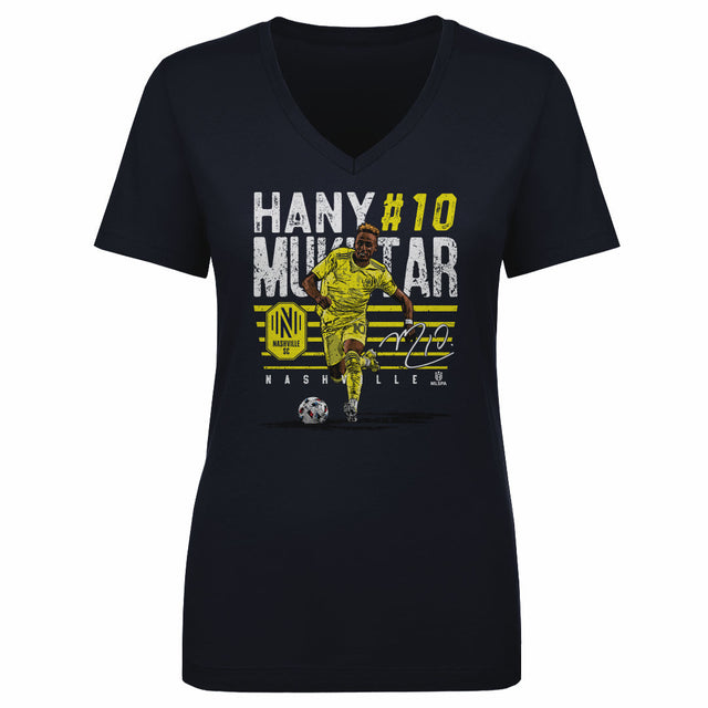 Hany Mukhtar Women's V-Neck T-Shirt | 500 LEVEL