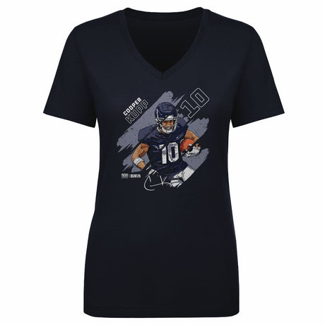 Cooper Kupp Women's V-Neck T-Shirt | 500 LEVEL
