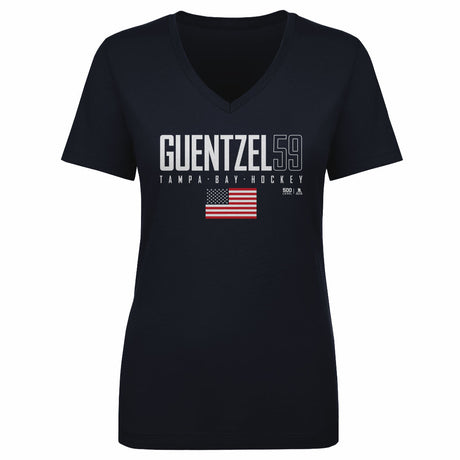 Jake Guentzel Women's V-Neck T-Shirt | 500 LEVEL