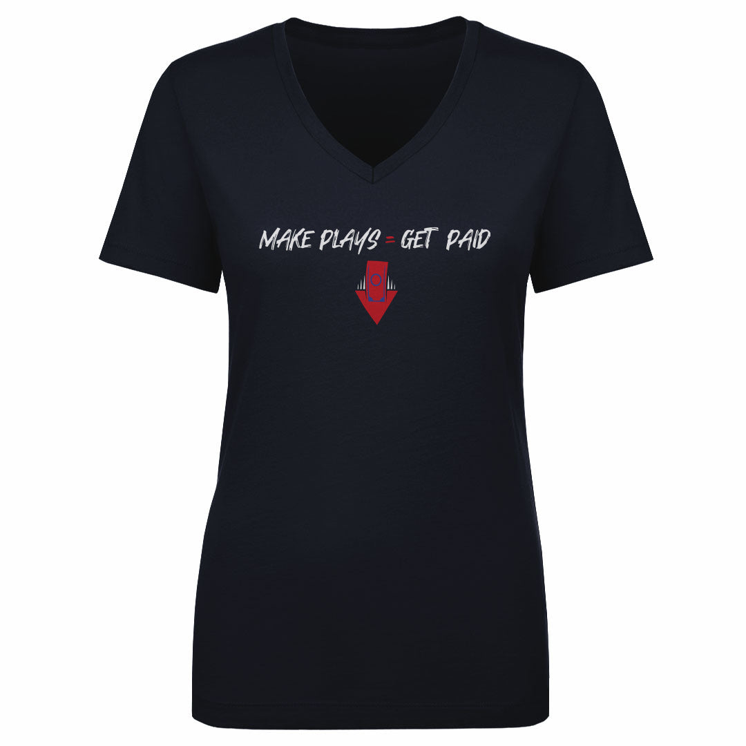 James White Women's V-Neck T-Shirt | 500 LEVEL