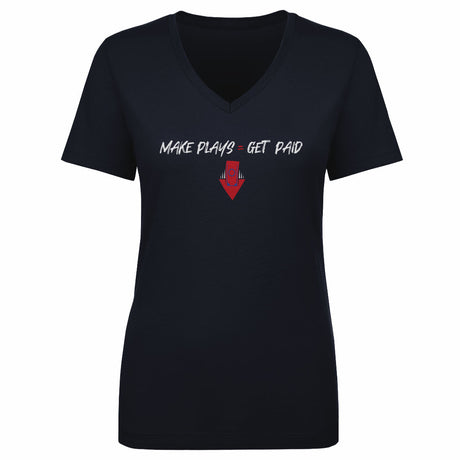 James White Women's V-Neck T-Shirt | 500 LEVEL