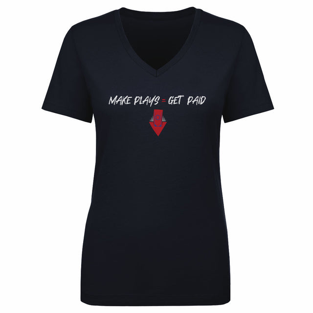 James White Women's V-Neck T-Shirt | 500 LEVEL
