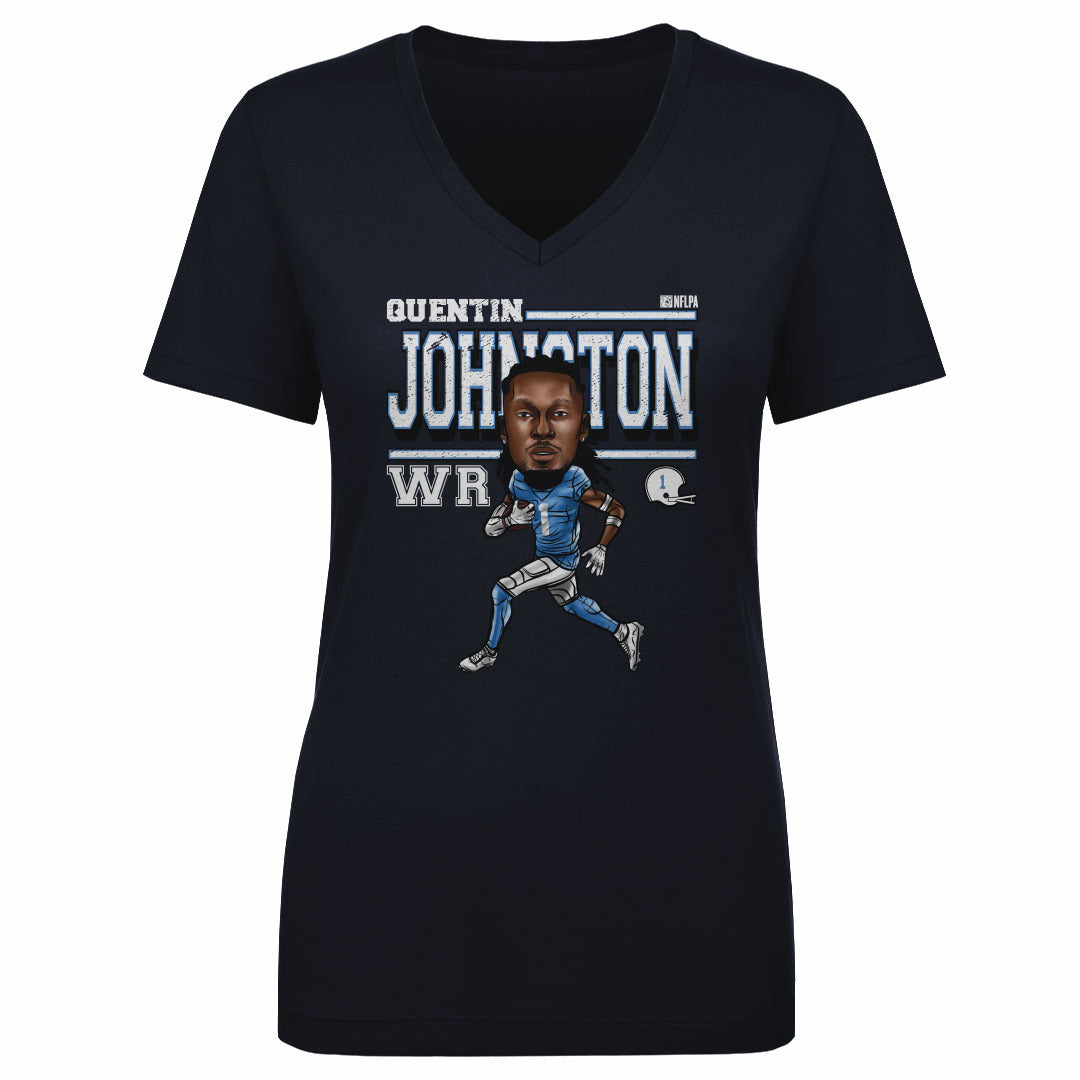 Quentin Johnston Women's V-Neck T-Shirt | 500 LEVEL