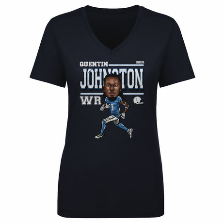 Quentin Johnston Women's V-Neck T-Shirt | 500 LEVEL