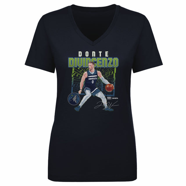Donte DiVincenzo Women's V-Neck T-Shirt | 500 LEVEL