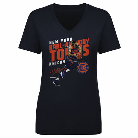 Karl-Anthony Towns Women's V-Neck T-Shirt | 500 LEVEL