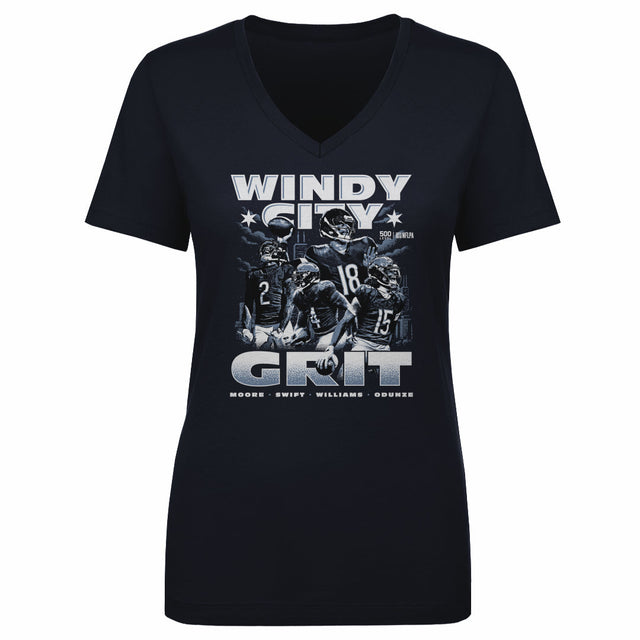 Caleb Williams Women's V-Neck T-Shirt | 500 LEVEL