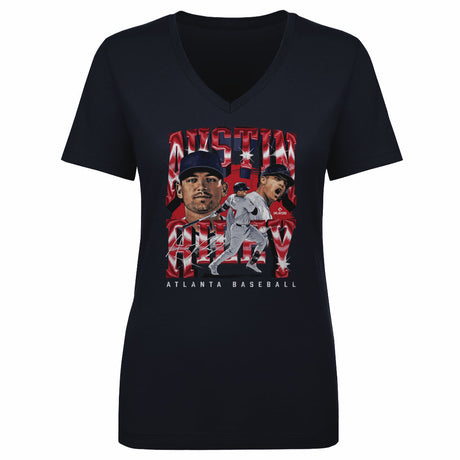 Austin Riley Women's V-Neck T-Shirt | 500 LEVEL