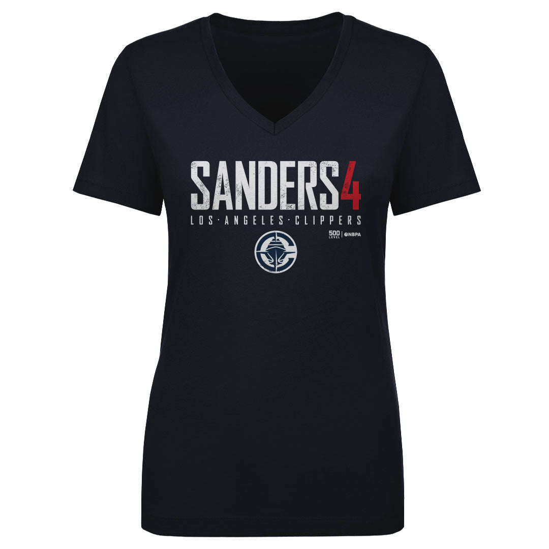 Kobe Sanders Women's V-Neck T-Shirt | 500 LEVEL
