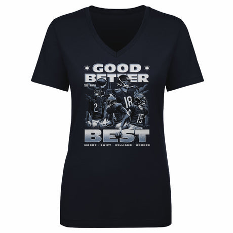 Caleb Williams Women's V-Neck T-Shirt | 500 LEVEL