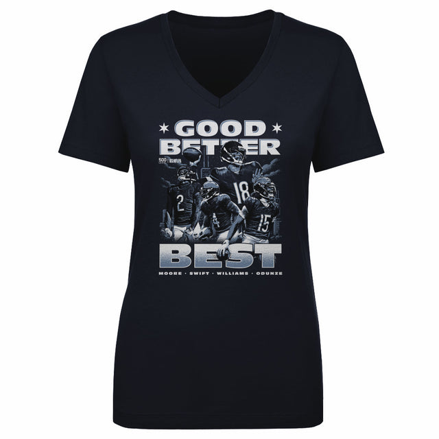 Caleb Williams Women's V-Neck T-Shirt | 500 LEVEL