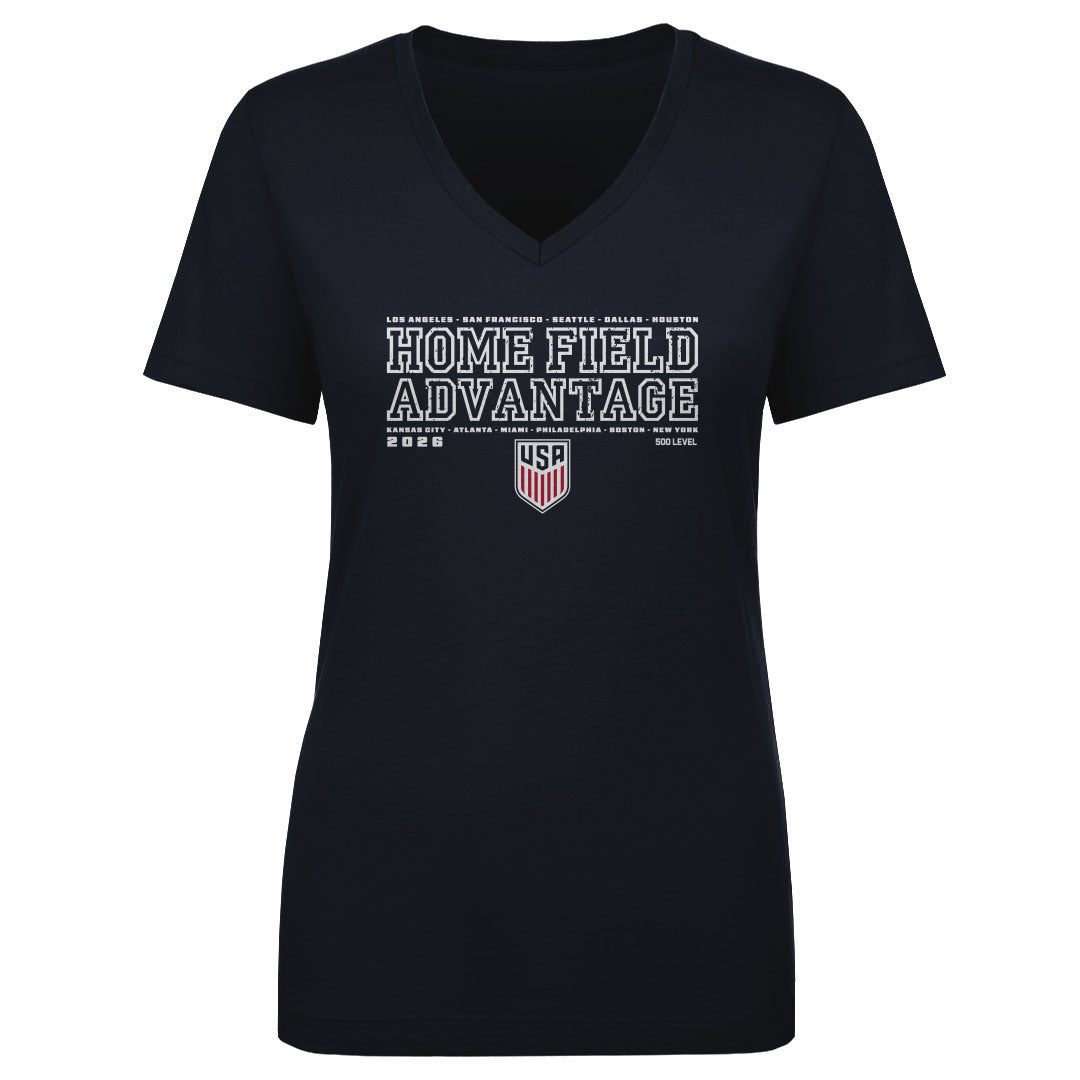 USMNT Women's V-Neck T-Shirt | 500 LEVEL