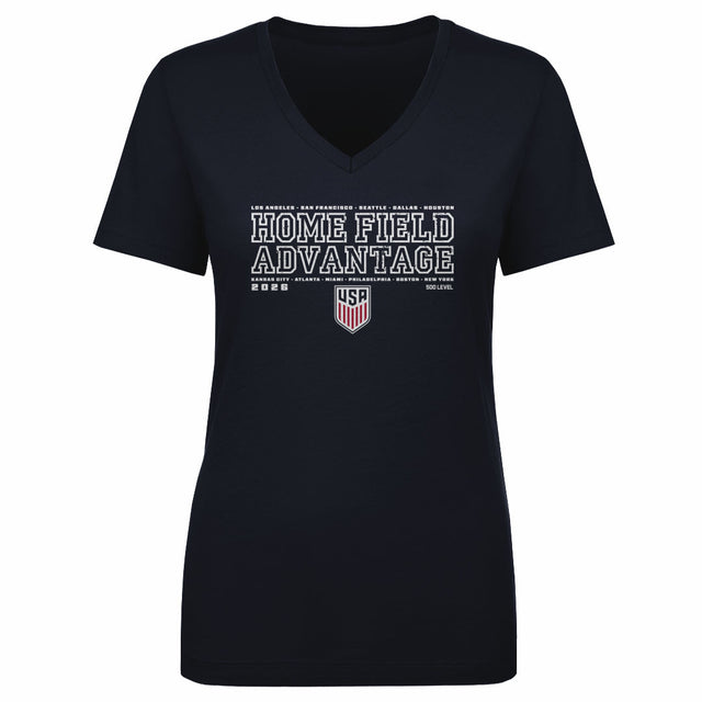 USMNT Women's V-Neck T-Shirt | 500 LEVEL