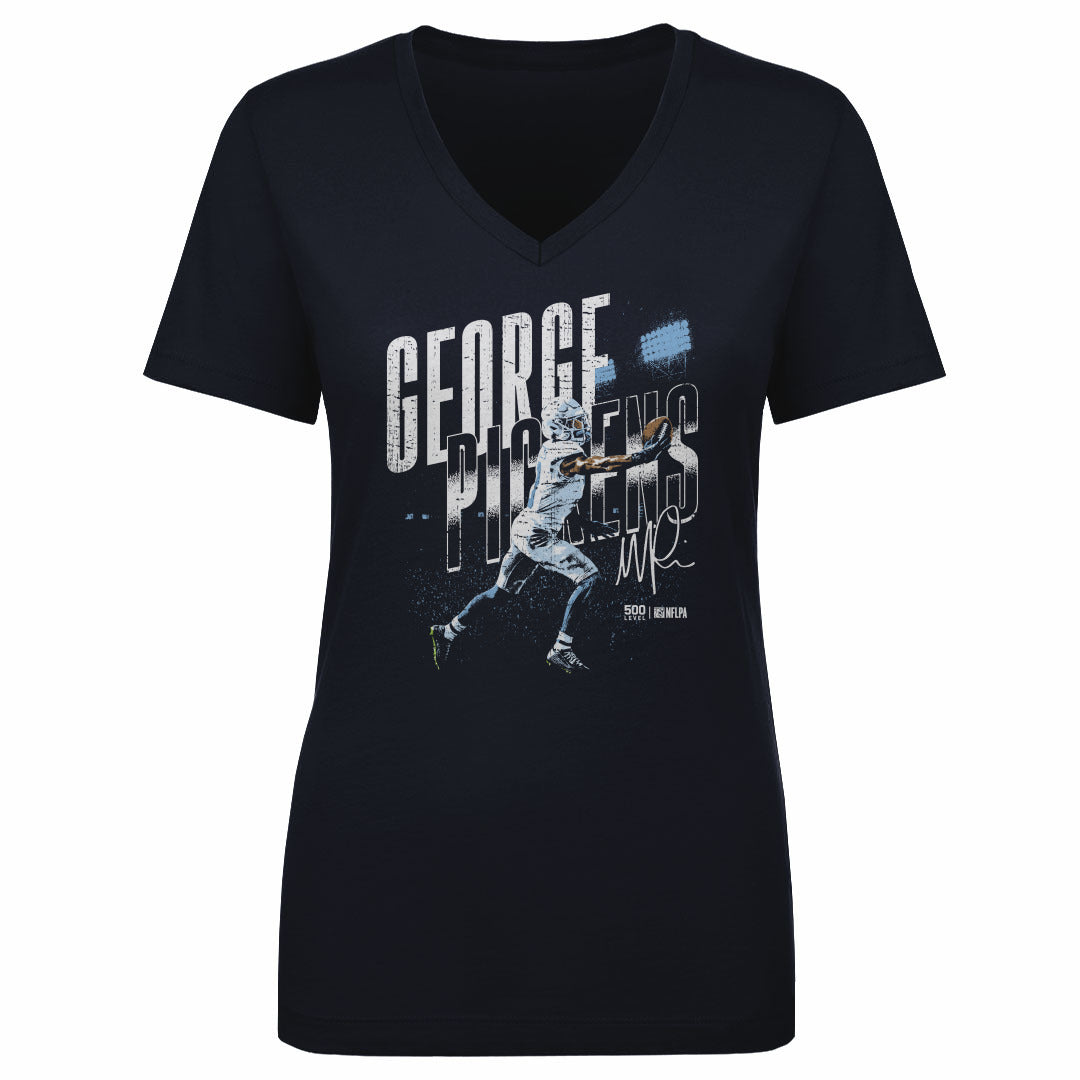 George Pickens Women's V-Neck T-Shirt | 500 LEVEL