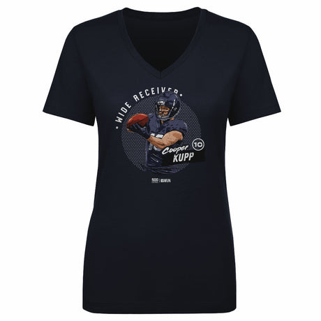 Cooper Kupp Women's V-Neck T-Shirt | 500 LEVEL