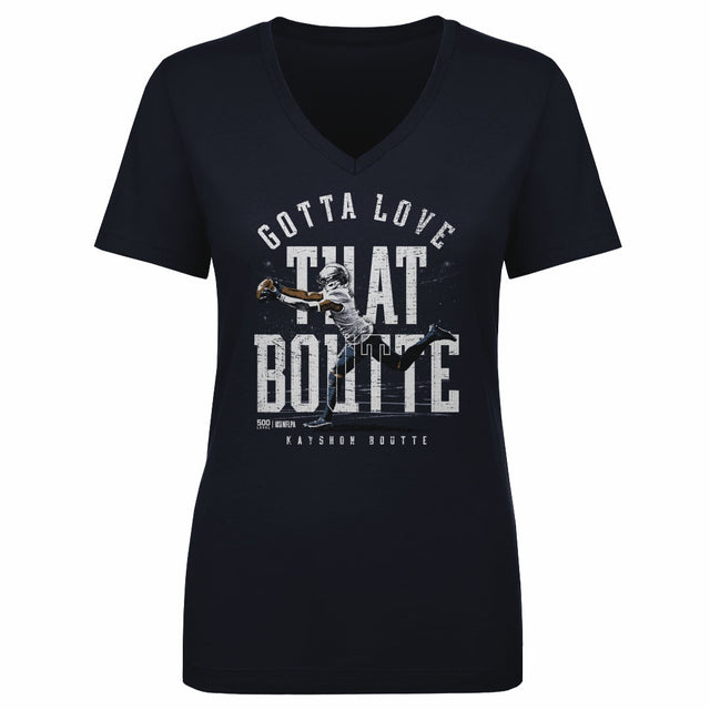 Kayshon Boutte Women's V-Neck T-Shirt | 500 LEVEL