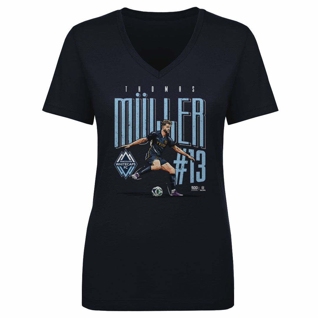 Thomas Muller Women's V-Neck T-Shirt | 500 LEVEL