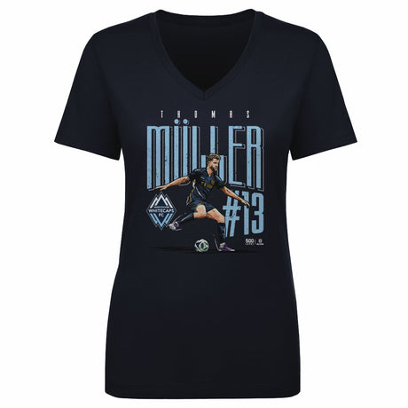 Thomas Muller Women's V-Neck T-Shirt | 500 LEVEL