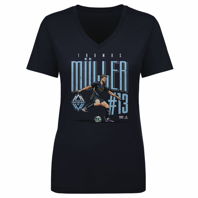 Thomas Muller Women's V-Neck T-Shirt | 500 LEVEL