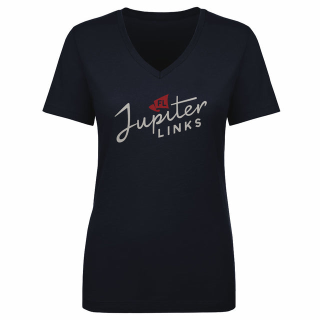 Jupiter Links Golf Club Women's V-Neck T-Shirt | 500 LEVEL