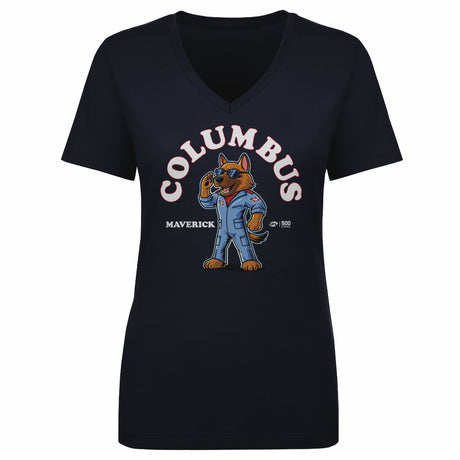 Columbus Aviators Women's V-Neck T-Shirt | 500 LEVEL