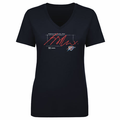 Shai Gilgeous-Alexander Women's V-Neck T-Shirt | 500 LEVEL