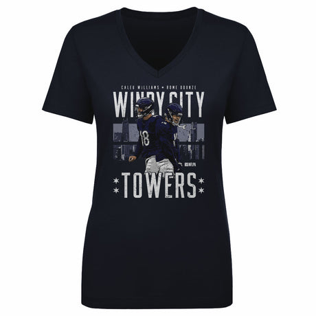 Caleb Williams Women's V-Neck T-Shirt | 500 LEVEL