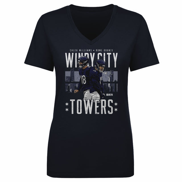 Caleb Williams Women's V-Neck T-Shirt | 500 LEVEL