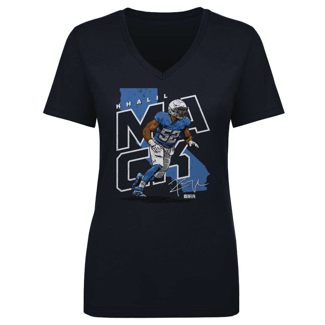 Khalil Mack Women's V-Neck T-Shirt | 500 LEVEL