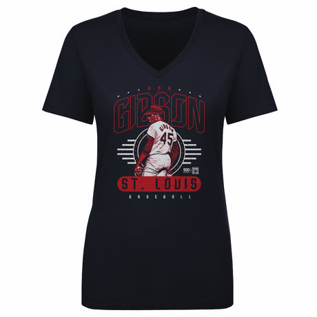 Bob Gibson Women's V-Neck T-Shirt | 500 LEVEL