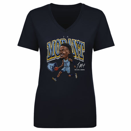 Ja Morant Women's V-Neck T-Shirt | 500 LEVEL