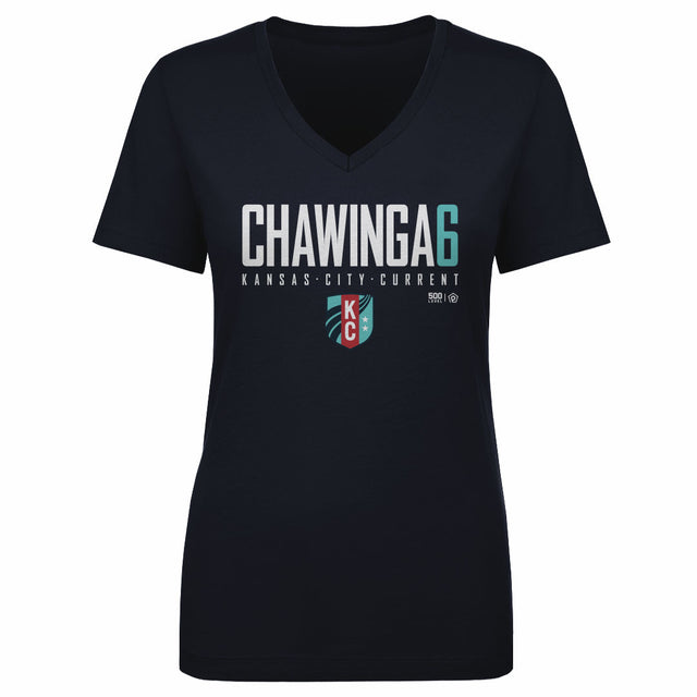 Temwa Chawinga Women's V-Neck T-Shirt | 500 LEVEL
