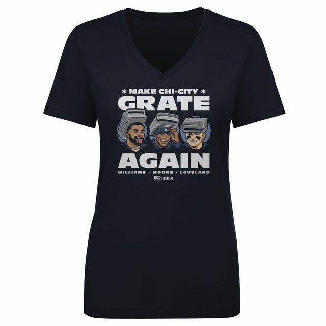 Caleb Williams Women's V-Neck T-Shirt | 500 LEVEL