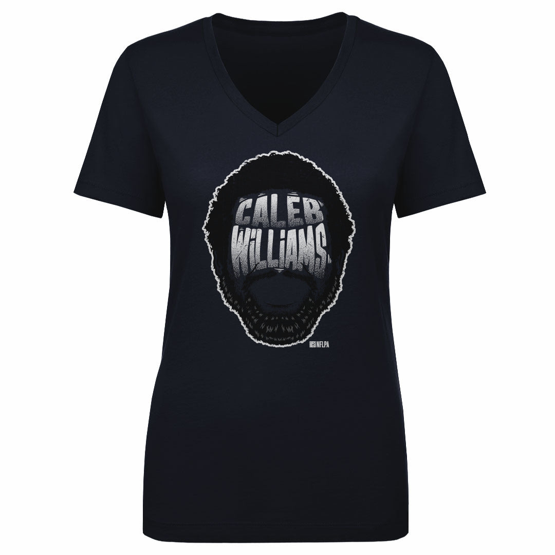 Caleb Williams Women's V-Neck T-Shirt | 500 LEVEL