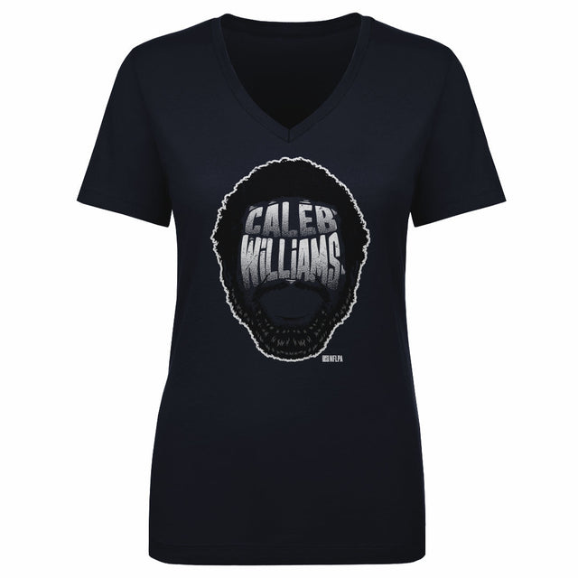 Caleb Williams Women's V-Neck T-Shirt | 500 LEVEL