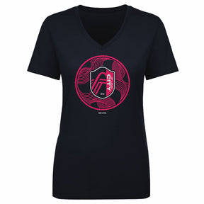 St. Louis City SC Women's V-Neck T-Shirt | 500 LEVEL