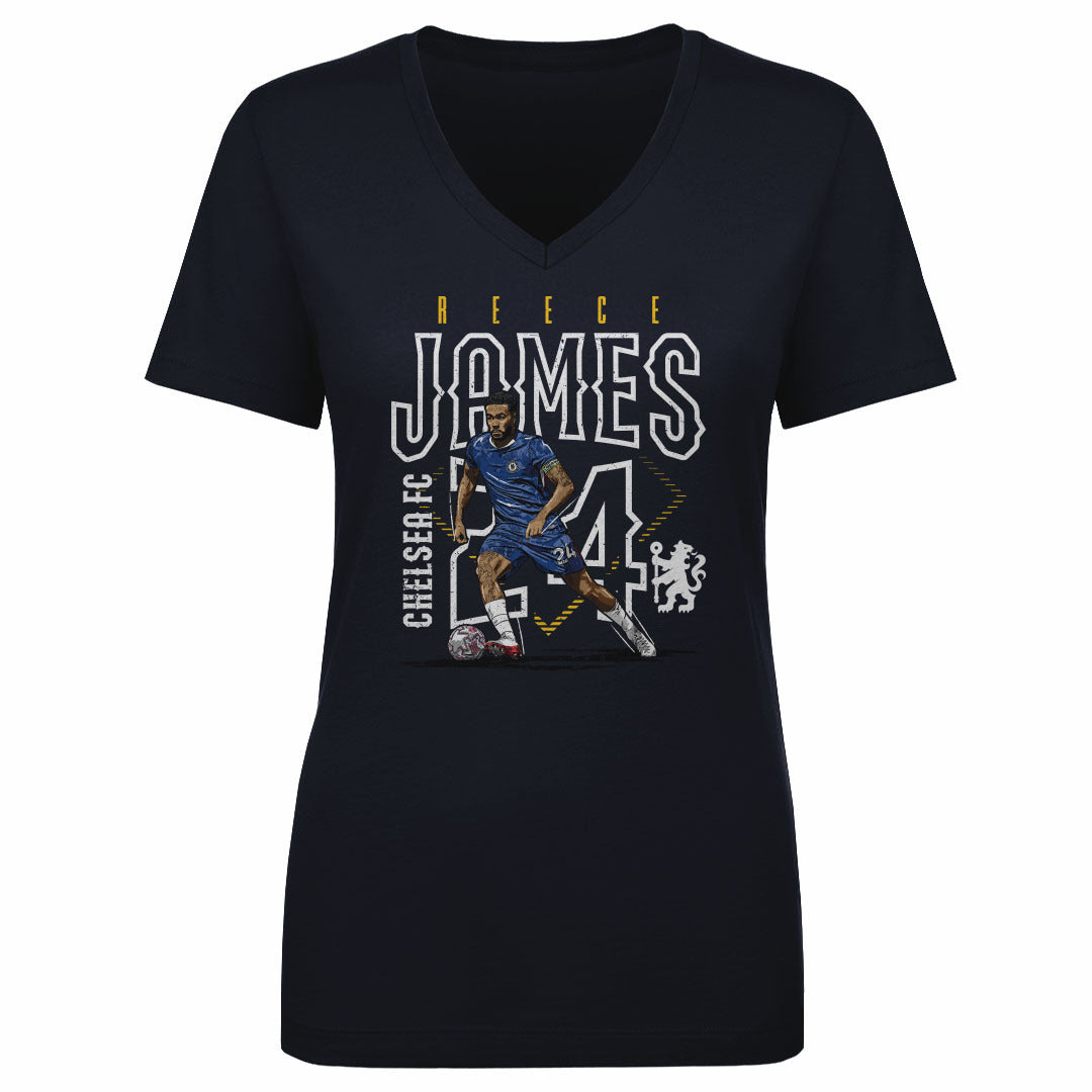 Reece James Women's V-Neck T-Shirt | 500 LEVEL