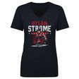 Dylan Strome Women's V-Neck T-Shirt | 500 LEVEL