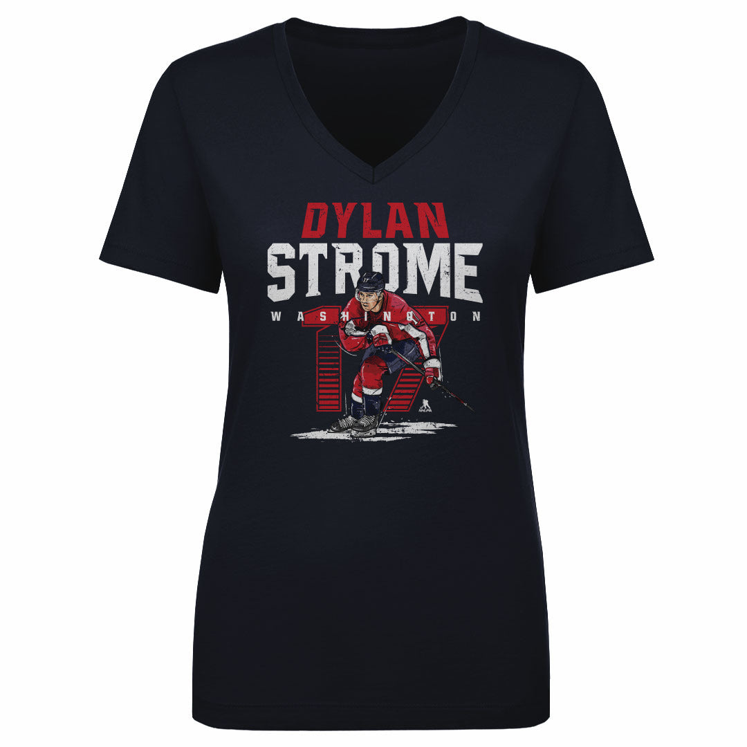 Dylan Strome Women's V-Neck T-Shirt | 500 LEVEL