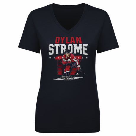 Dylan Strome Women's V-Neck T-Shirt | 500 LEVEL