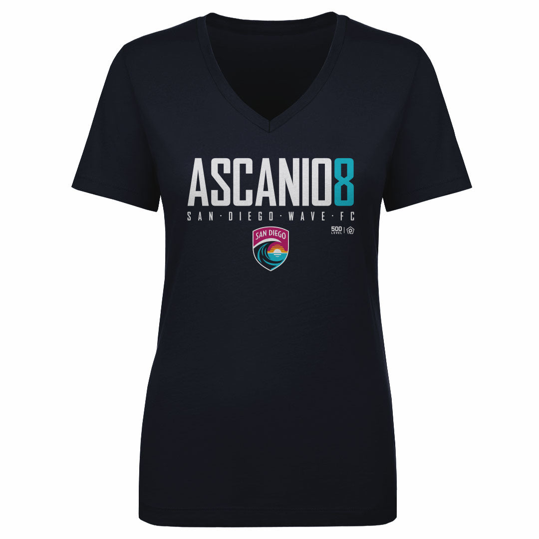 Kimmi Ascanio Women's V-Neck T-Shirt | 500 LEVEL